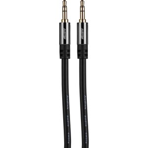 Main product image for Audtek 35SMC-6 6 ft. Premium Slim 3.5mm Stereo Male to Male Dual Shielded Audio Cable 24 AWG BC181-921